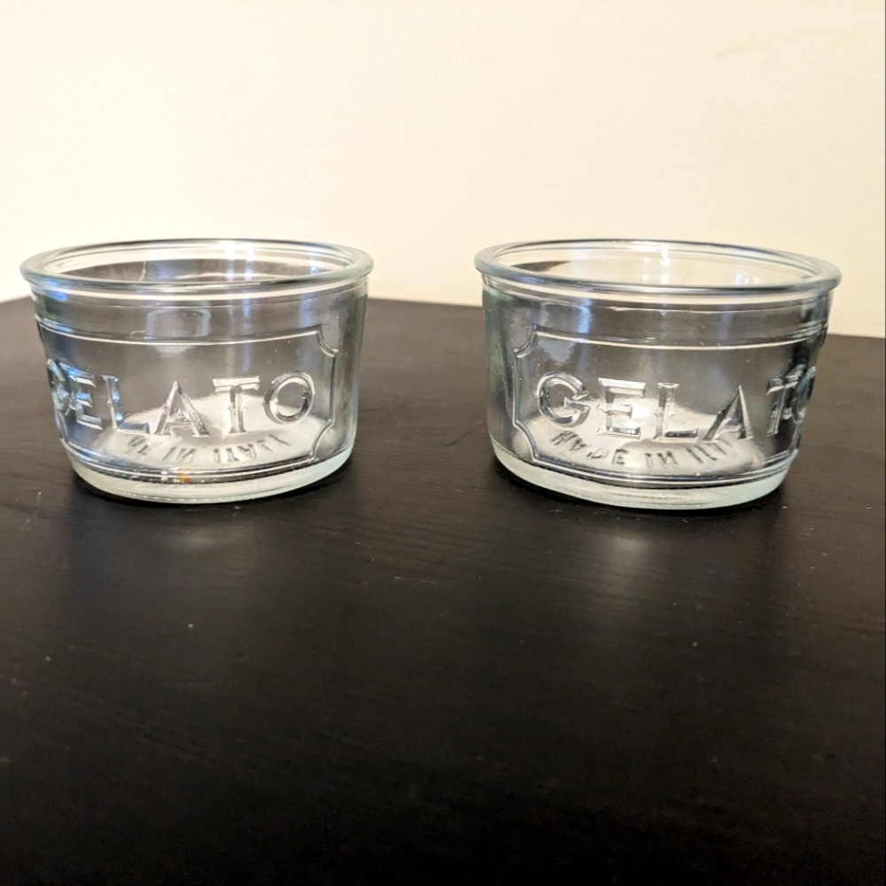 Set of 2 gelato bowls
